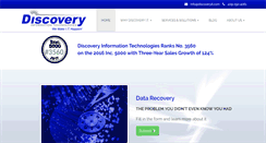 Desktop Screenshot of discoveryit.com
